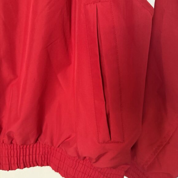 NWT Holloway Jacket Men's XLarge Red White Resistant Colorblock USA - Picture 6 of 13